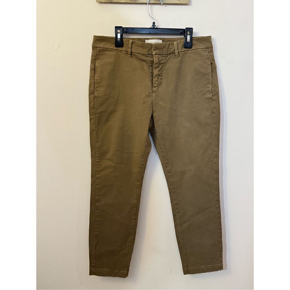 Nili Lotan Cotton Twill Chino Trouser Pants 4